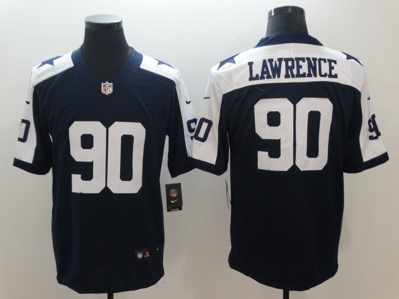 2018 Men Dallas cowboys #90 Lawrence Blue Nike Vapor Untouchable Limited NFL Jerseys